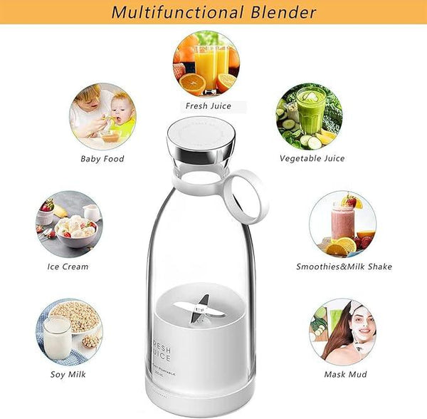 Portable mini juicer blender